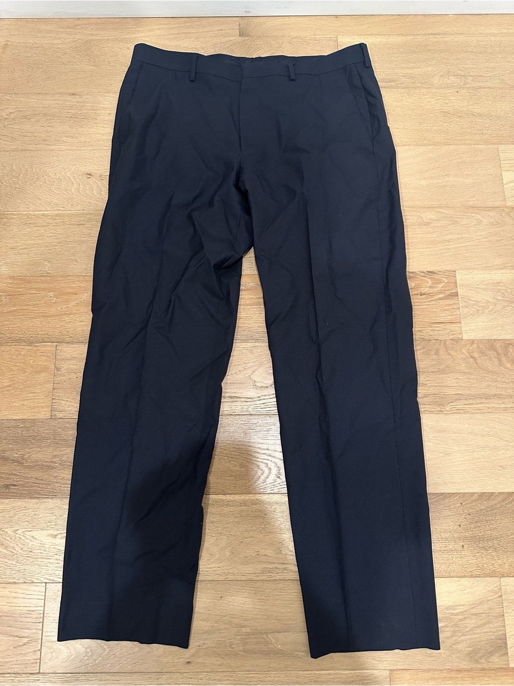 J.Crew 37x32 Navy BT800 Crosby Classic Loro Piana Super 120's Italian Wool Pants